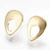 Brass Stud Earring Findings X-KK-S348-354-1