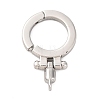 304 Stainless Steel Twister Clasps X-STAS-S187-01P-1