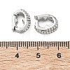 Brass Micro Pave Cubic Zirconia Pendant Bails KK-C172-01P-3