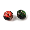 Handmade Gold Sand Lampwork Beads LAMP-S079-05-2