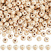 400Pcs Natural Round Wood Beads WOOD-PA0001-49-1