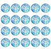 Half Round/Dome Tree Pattern Glass Flatback Cabochons for DIY Projects GGLA-YW0001-14I-1