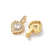 Brass Micro Pave Cubic Zirconia Pendants KK-Z139-05G-03-2