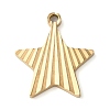 Ion Plating(IP) 304 Stainless Steel Pendants STAS-D025-04G-01-1