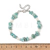 Natural Mixed Stone Chip and Potato Cultured Freshwater Pearl Beaded Bracelets for Women BJEW-JB14280-5