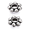 Tibetan Style Alloy Beads Daisy Spacer Beads X-LF1249Y-01AS-1-RS-1