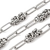 304 Stainless Steel Figaro Chains CHS-K024-08P-1