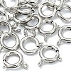 SHEGRACE Brass Spring Ring Clasps XGRPCN135-222P-2