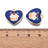 Birthday Printed Alloy Pendants PALLOY-SZC0008-15F-3