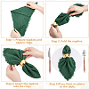 100Pcs Column Iron Napkin Rings AJEW-GO0004-82B-3
