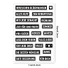 Custom Summer Theme PVC Plastic Clear Stamps DIY-WH0631-0026-6