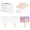DIY Blank Fan Kits AJEW-PH0009-03-1