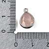 Natural Strawberry Quartz Faceted Pendants G-U019-05P-06-3