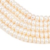 Natural Cultured Freshwater Pearl Beads Strands PA-CBAFEE8-08-5