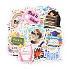 50Pcs School Paper Self-Adhesive Picture Stickers STIC-C010-20-2