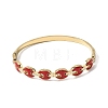 304 Stainless Steel Enamel Hinged Bangles BJEW-B168-01G-6