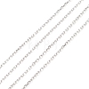 304 Stainless Steel Necklaces NJEW-F027-40-1mm-3