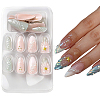 ABS Plastic Full Cover Press On False Nails MRMJ-CP0001-71-8
