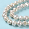 Natural Keshi Pearl Beads Strands PEAR-E018-17-4