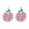 304 Stainless Steel Enamel Pendants STAS-Z166-23E-P-1