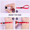 100Pcs Resin Wristband Barbed Buckles DIY-CP0013-74-6