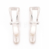 925 Sterling Silver Ice Pick Pinch Bails STER-D035-40B-02S-1