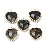 Natural & Synthetic Mixed Gemstone Pendants G-K347-10G-2