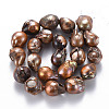 Natural Keshi Pearl Beads Strands PEAR-S021-177B-2