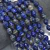 Natural Lapis Lazuli Beads Strands G-K389-D21-01-2