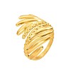 304 Stainless Steel Cuff Open Rings WG749B5-02-3