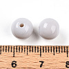 Opaque Solid Color Glass Beads LS-GLAA-N007-8mm-A08-3