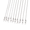 304 Stainless Steel  Eyeglasses Chains AJEW-EH00407-1