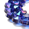 Electroplate Glass Beads Strands EGLA-B004-01A-AB03-3