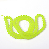Baking Paint Transparent Glass Bead Strands LS-GLAA-S031-8mm-30-4