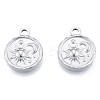 201 Stainless Steel Pendants STAS-N098-182P-3