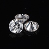 White D Color Round Cut Loose Moissanite Stones RGLA-WH0016-01H-2