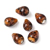 Handmade Gold Sand Lampwork Beads Strands LAMP-Q045-08A-03-1