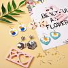 Fashewelry DIY Earring Making Finding Kit DIY-FW0001-19-17