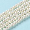 Natural Cultured Freshwater Pearl Beads Strands PEAR-E018-52-2