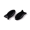 Natural Obsidian Pendants G-N342-106A-2