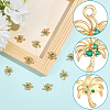 10Pcs Brass Micro Pave Cubic Zirconia Pendants KK-BBC0027-94-6