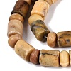 Natural Huanglong Jade Beads Strands G-Q616-09G-4