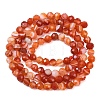 Natural Red Banded Agate Beads Strands G-B175-D22-4mm-3