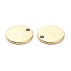 Ion Plating(IP) 304 Stainless Steel Charms STAS-P280-08G-2