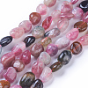 Natural Tourmaline Beads Strands G-P433-05B-2