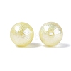 UV Plating Opaque Acrylic Beads SACR-Q005-01E-2