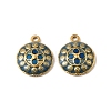 304 Stainless Steel Enamel Pendants STAS-I371-13G-02-1