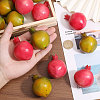 CHGCRAFT 20Pcs 2 Colors Mini Foam Imitation Pomegranates AJEW-CA0004-33-3