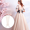 1 Set Women's Wedding Dress Zipper Replacement DIY-BC0006-14-5