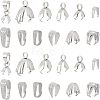 120Pcs Bail Kit for DIY Pendant Making STAS-UN0031-22-1